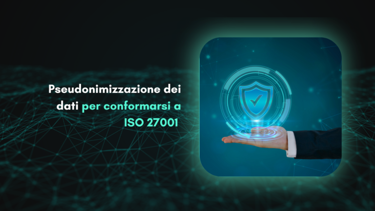 Pseudonimizzazione dei dati